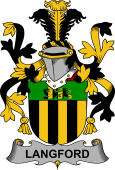 Irish Coat of Arms for Langford