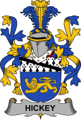 Irish Coat of Arms for Hickey or O
