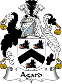 English Coat of Arms for Agard