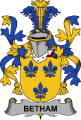 Irish Coat of Arms for Betham