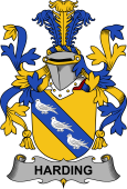 Irish Coat of Arms for Harding