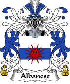 Italian Coat of Arms for Albanese