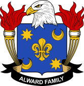 American Coat of Arms for Alward