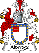 English Coat of Arms for Aldridge