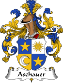 German Wappen Coat of Arms for Aschauer