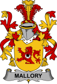 Irish Coat of Arms for Mallory