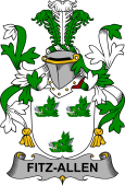 Irish Coat of Arms for Fitz-Allen