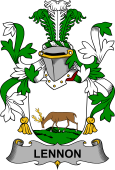 Irish Coat of Arms for Lennon or O
