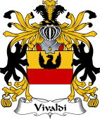 Italian Coat of Arms for Vivaldi