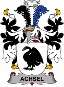 Danish Coat of Arms for Achsel or Axel
