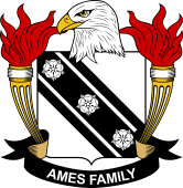 American Coat of Arms for Ames