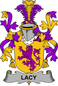 Irish Coat of Arms for Lacy or De Lacy