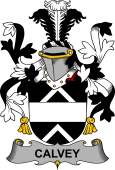 Irish Coat of Arms for Calvey or McElwee