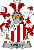 Irish Coat of Arms for Apsley