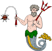 Triton Holding Mace and Chain