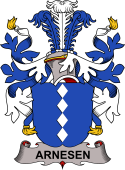 Danish Coat of Arms for Arnesen