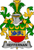 Irish Coat of Arms for Heffernan or O