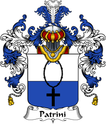 Italian Family Coat of Arms (v.25b) Patrini