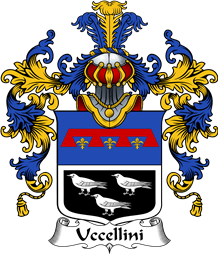 Italian Family Coat of Arms (v.25b) Uccellini