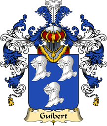 French Family Coat of Arms (v.25) Guibert