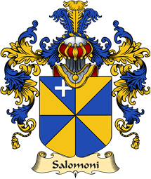 Italian Family Coat of Arms (v.25a) Salomoni