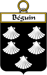 French Coat of Arms Badge for Béguin