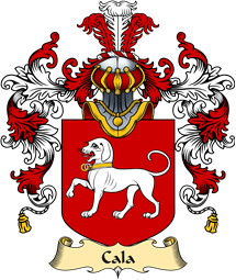Italian Family Coat of Arms (v.25a) Cala
