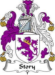 English Coat of Arms for the family Story