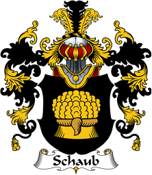German Wappen Coat of Arms (v.25) Schaub