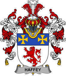 Irish Family Coat of Arms (v.25b) Haffey or O