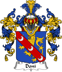 Italian Family Coat of Arms (v.25b) Doni