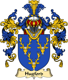 English Family Coat of Arms (v.25) Hugford