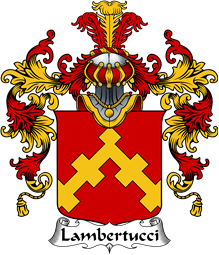 Italian Family Coat of Arms (v.25b) Lambertucci