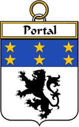 French Coat of Arms Badge for Portal