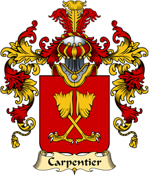 French Family Coat of Arms (v.25) Carpentier