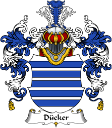 German Wappen Coat of Arms (v.25) Dücker