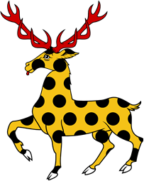 Stag Trippant or Passant Pellety