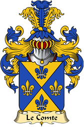 French Family Coat of Arms (v.23) for Comte (le) II