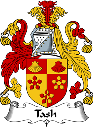 English Coat of Arms for the family Tash