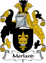 English Coat of Arms for the family Morland