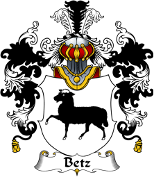 German Wappen Coat of Arms (v.25) Betz