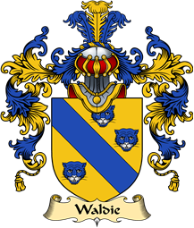 English Family Coat of Arms (v.25) Waldy or Waldie