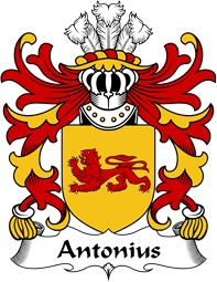 Welsh Coat of Arms for Antonius (AP SEIRIOL AP GORWST)