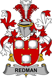 Irish Coat of Arms for Redman
