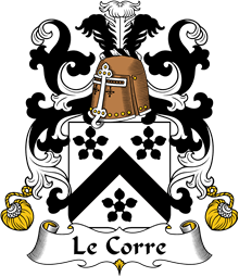 Coat of Arms from France for Corre (le)
