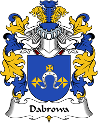 Polish Coat of Arms for Dabrowa