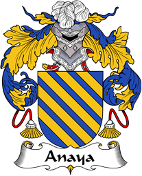 Spanish Coat of Arms for Anaya
