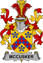 Irish Coat of Arms for McCusker or Cosker