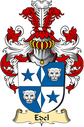 v.23 Coat of Family Arms from Germany for Edel