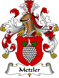 German Wappen Coat of Arms for Metzler